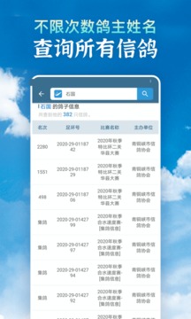 信鴿足環(huán)號查鴿網(wǎng)截圖