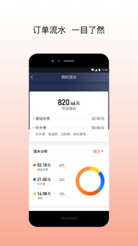 陽光出行車主端截圖