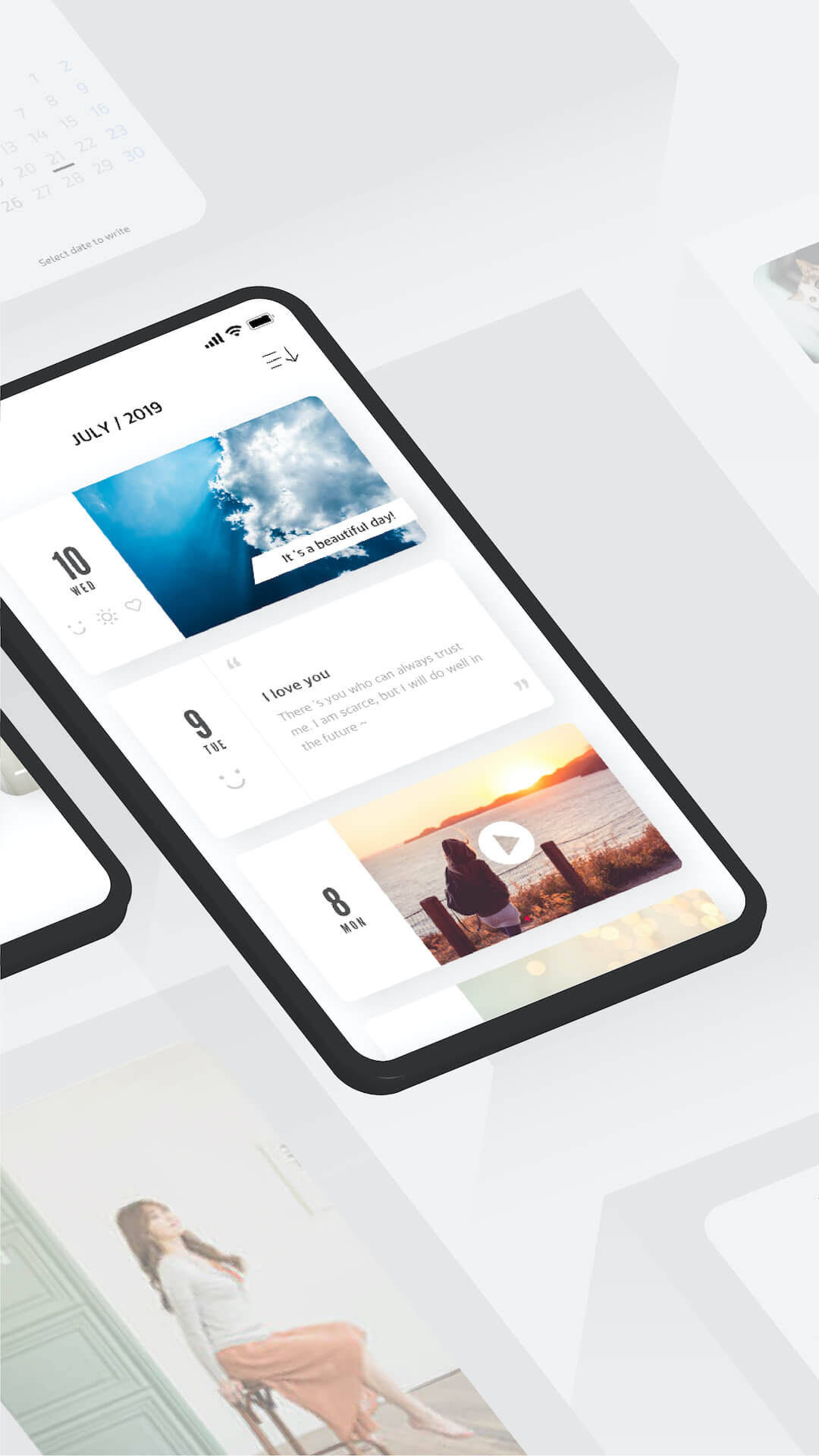 卡片日記截圖預(yù)覽