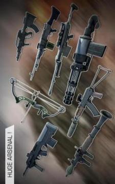 Mega Sniper Shooting : Offline Free Survival Game截图