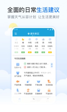 螞蟻天氣預(yù)報截圖