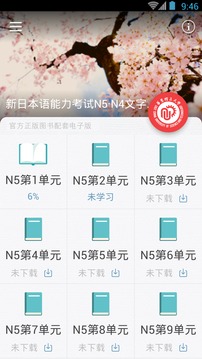 日语N5N4红宝书截图
