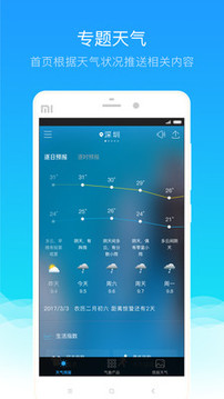 我的都市天氣截圖