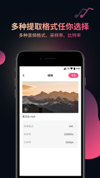 視頻音頻提取器截圖
