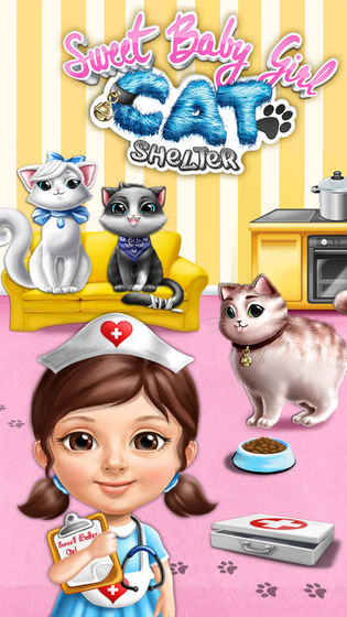 SweetBabyGirlCatShelter–NoAds截图5