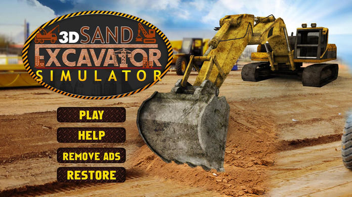 砂挖掘机3D截图1