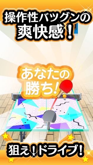 ふつうの卓球　人気のピンポン卓球ゲーム截图2