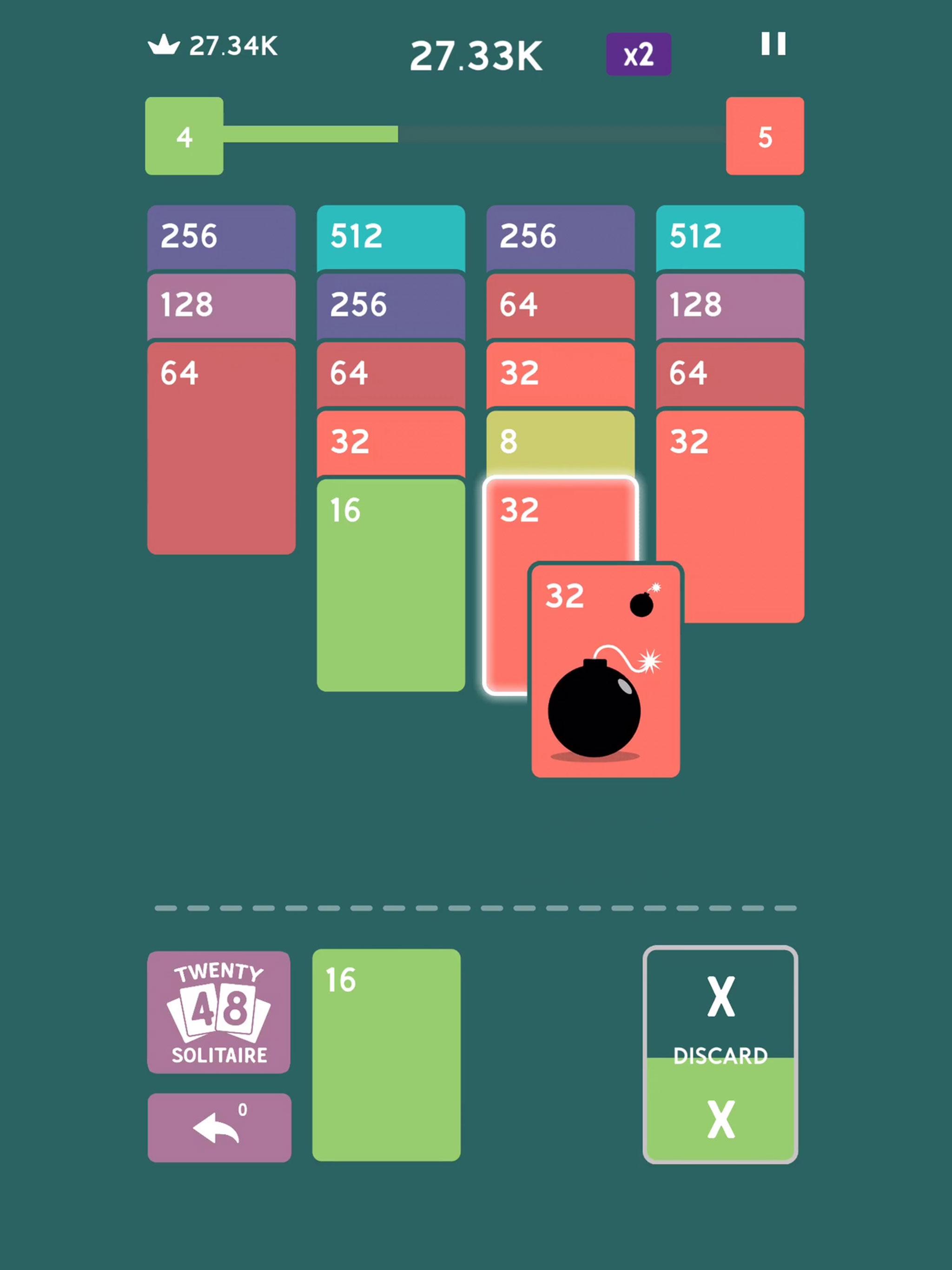 Twenty48Solitaire截图5