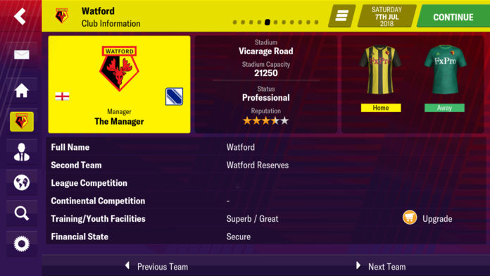 FootballManager2019Mobile截图2