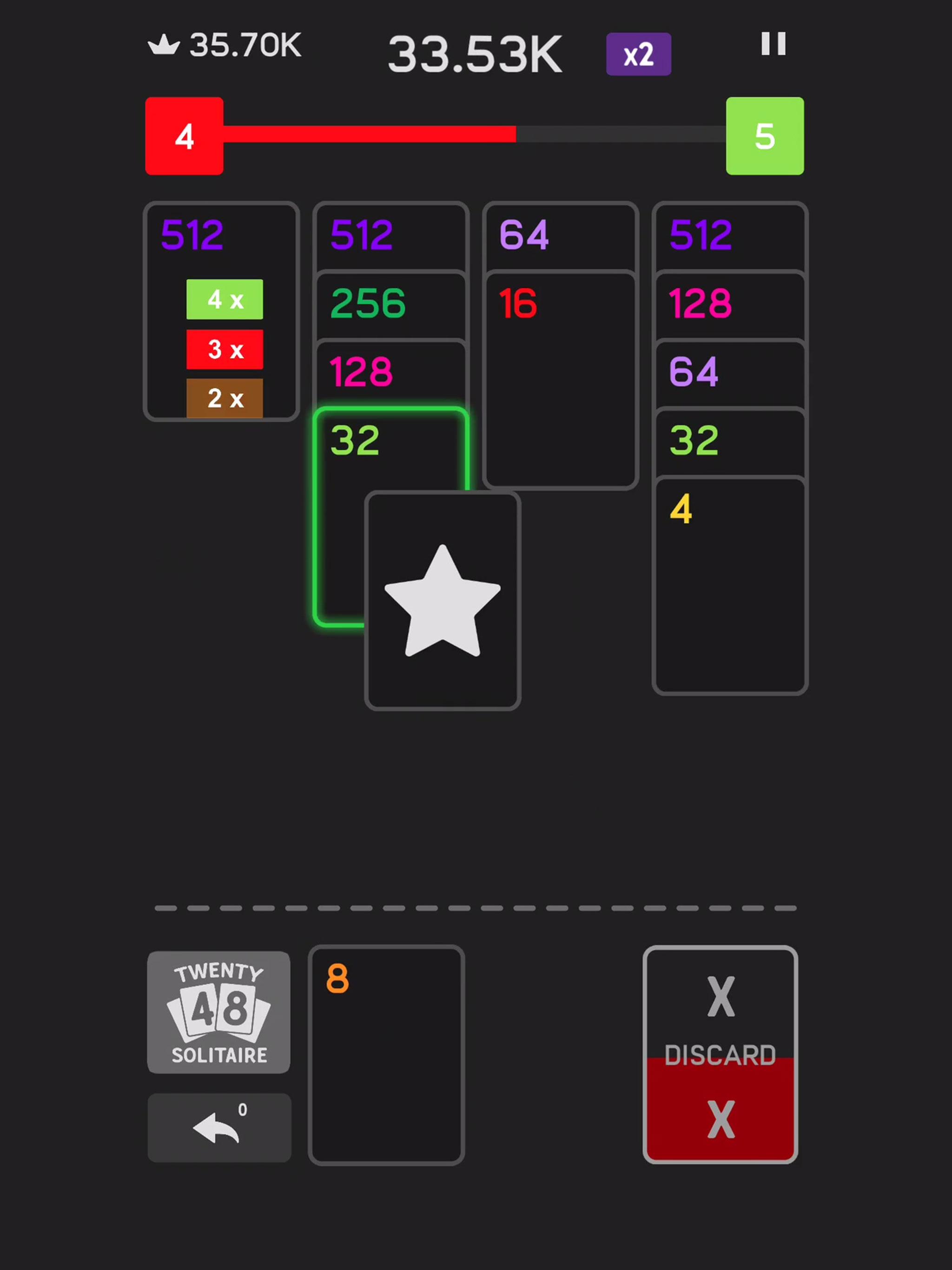 Twenty48Solitaire截图3