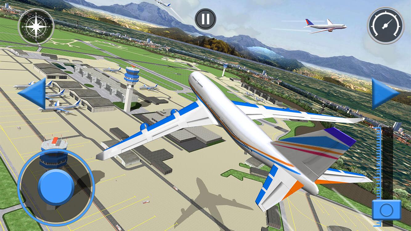 飞行飞机着陆3D截图5