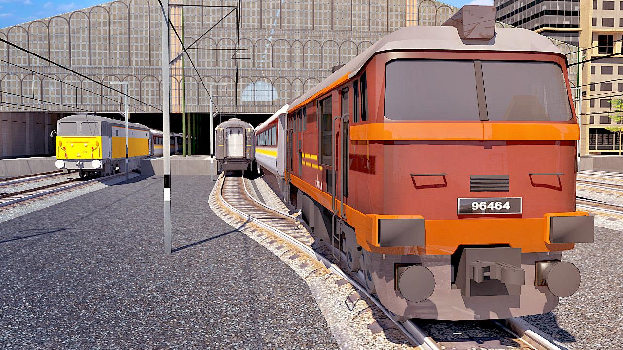 TrainSimulator2020ModernTrainRacingGames3D截图4