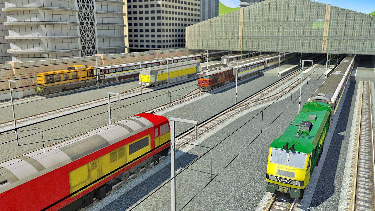 TrainSimulator2020ModernTrainRacingGames3D截图2