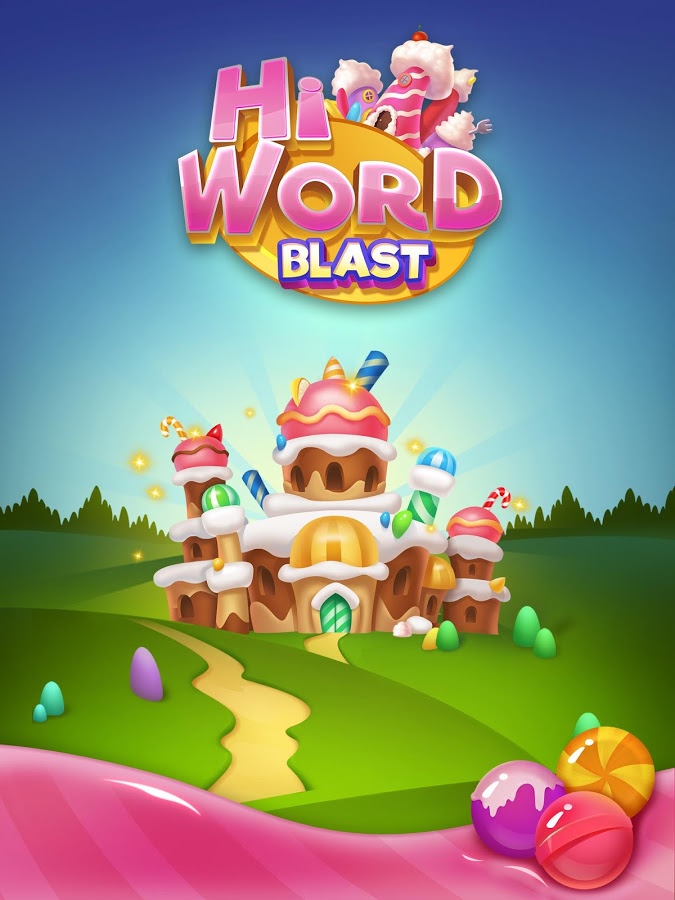 Hi Word Blast - Candy Brain Puzzle Games截图1