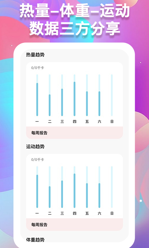 体重记录助手v1.0.0截图2