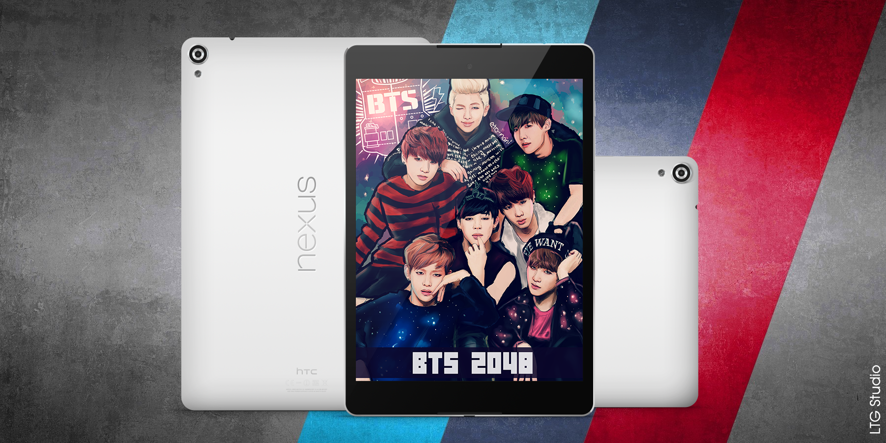 2048 BTS Bangtan Boys Game截图1