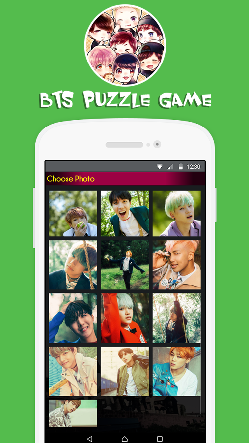 BTS Bangtan Puzzle Game截图2