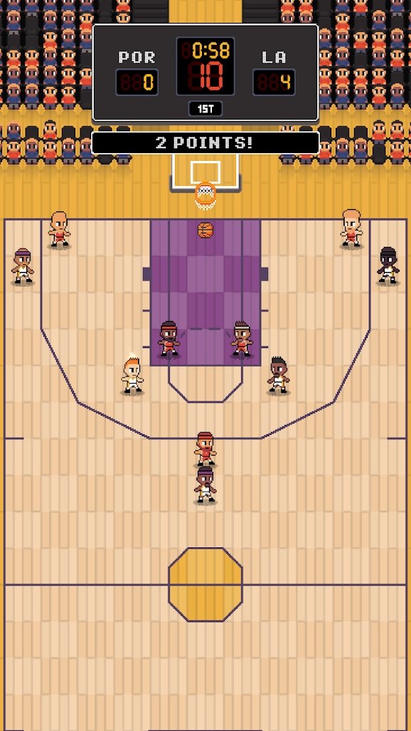 篮球联赛战术截图2