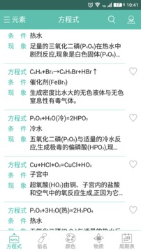 化學(xué)方程式截圖