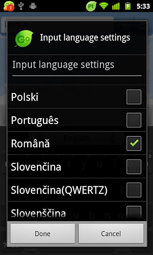 Romanian for GO Keyboard截图3