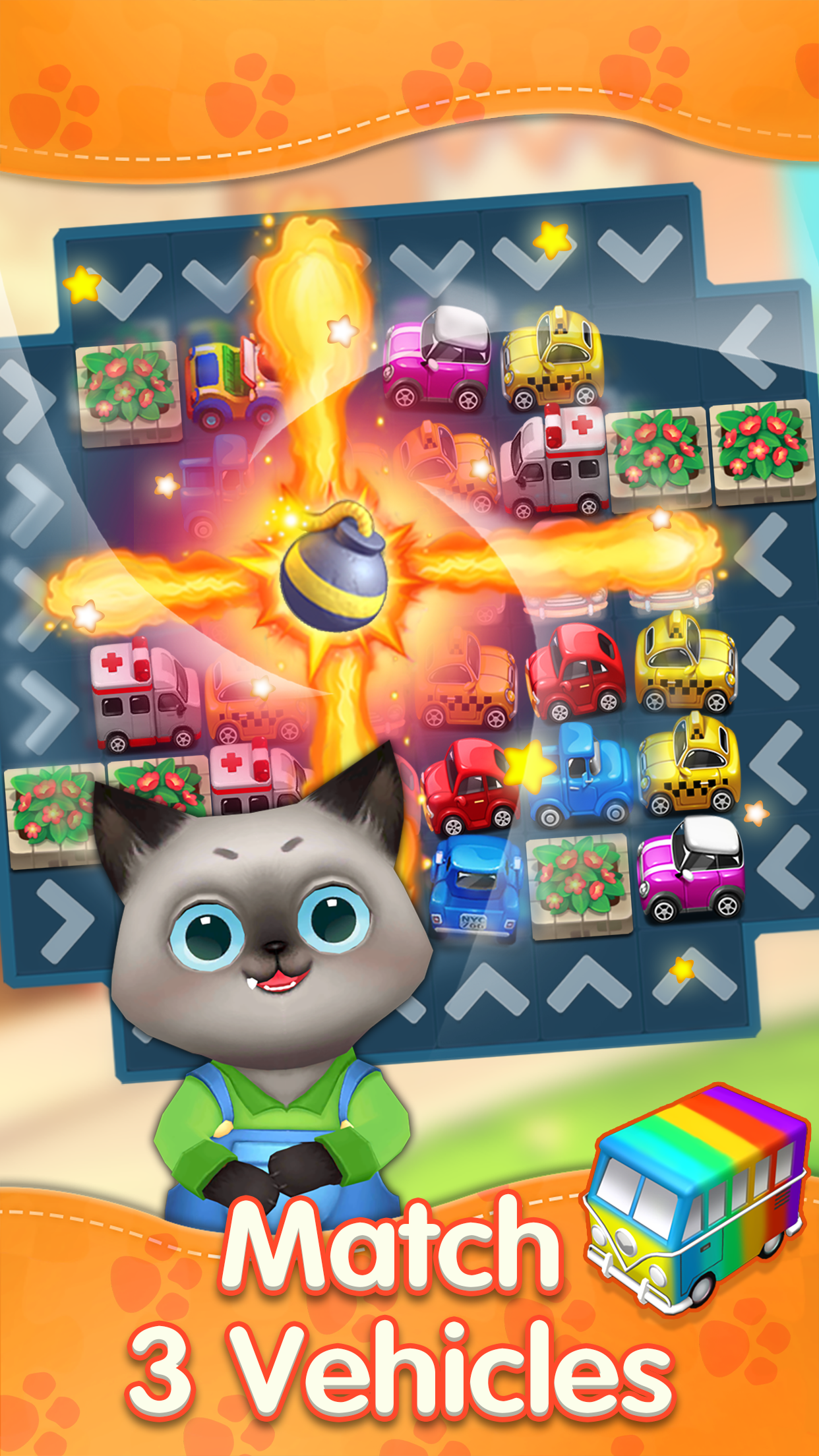 CatsDreamlandMatch3PuzzleGame截图4