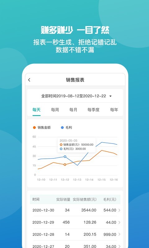 管家婆手机版v5.6.5截图5