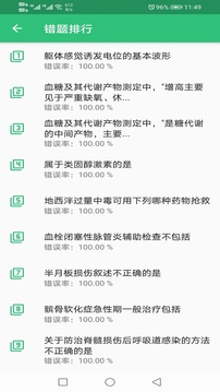 康復(fù)醫(yī)學(xué)治療技術(shù)士題庫(kù)截圖