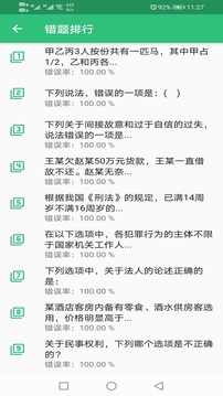 國家統(tǒng)一法律職業(yè)資格考試截圖