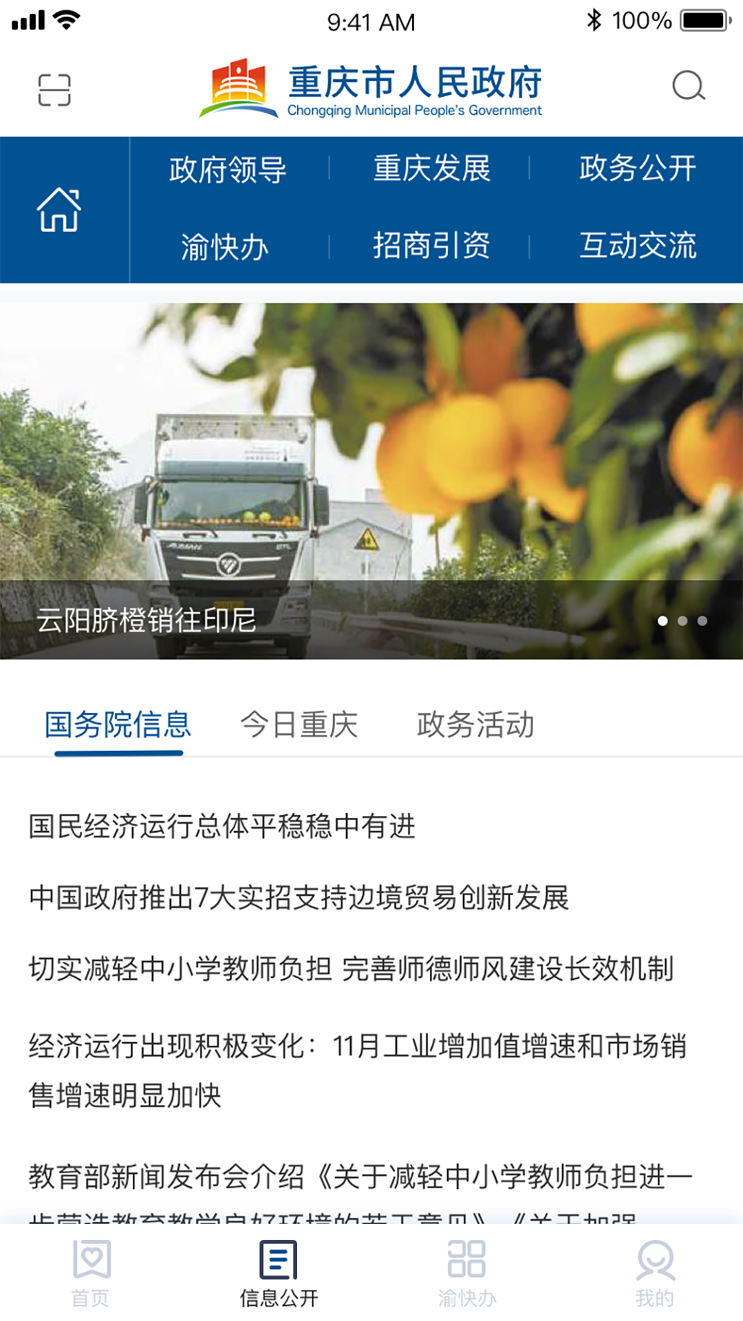 重慶市政府截圖預(yù)覽