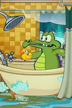 鳄鱼小精灵洗澡截图