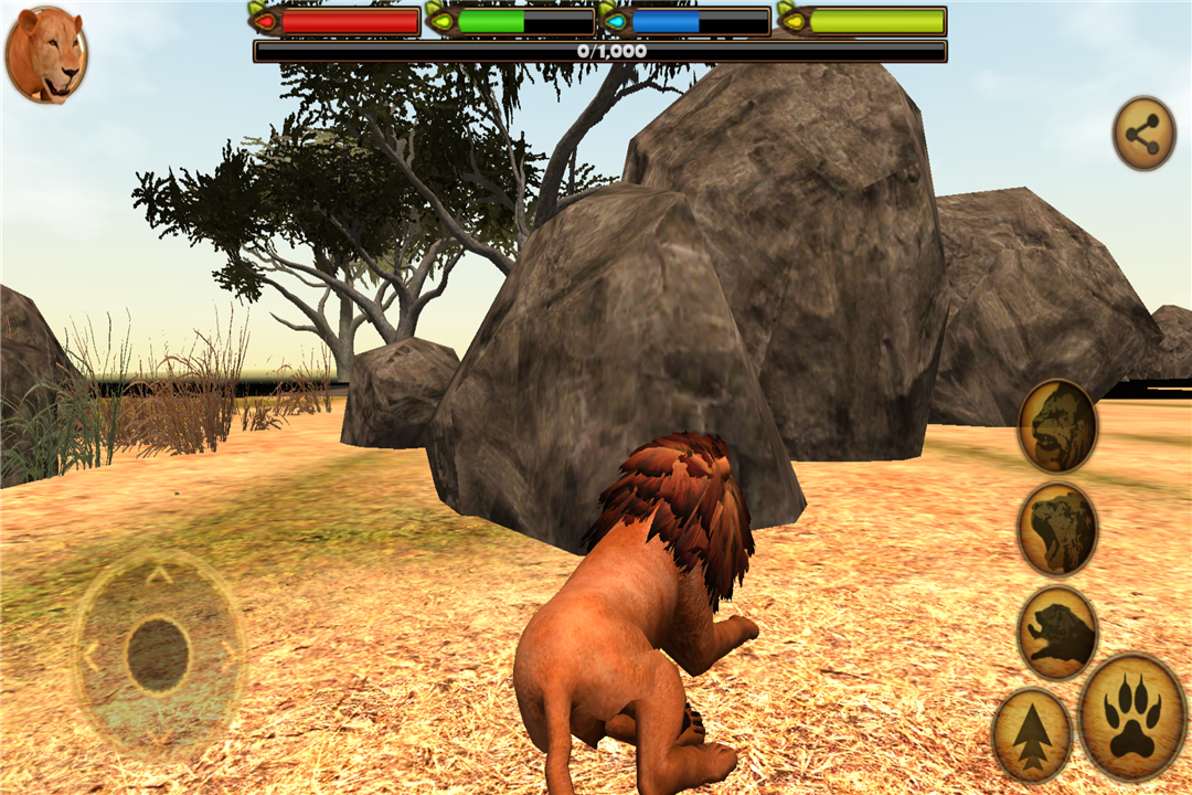 3D狮子模拟生存截图4