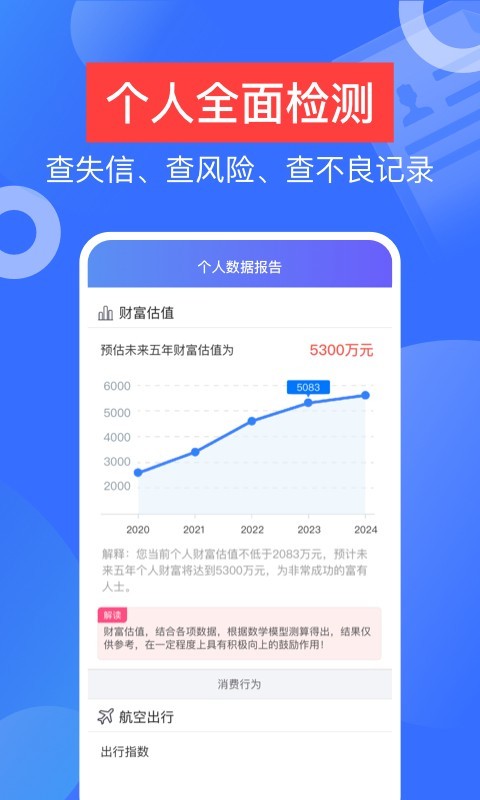 信用查詢截圖預(yù)覽