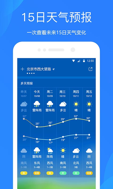 天气预报v5.8.3截图1