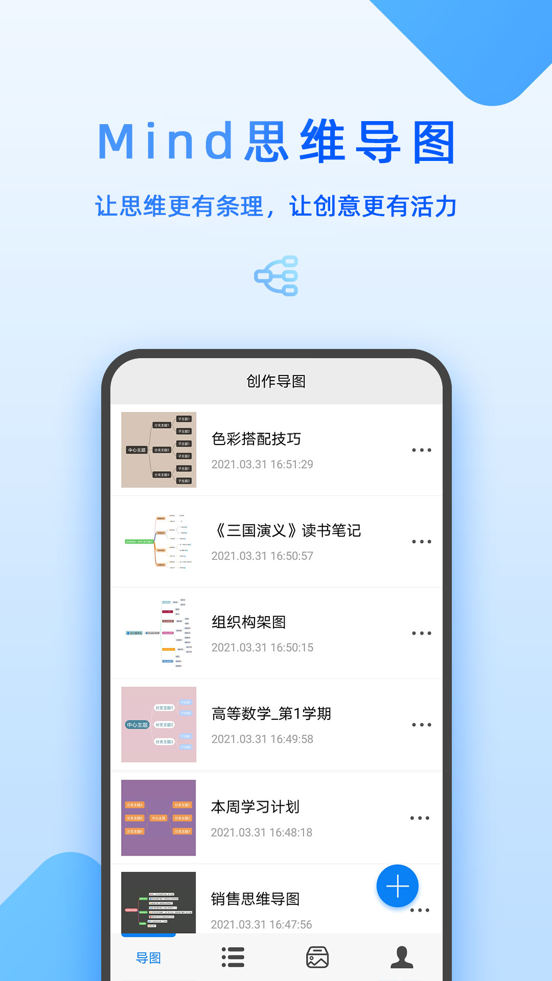 Mind思维导图v21.4.07截图1