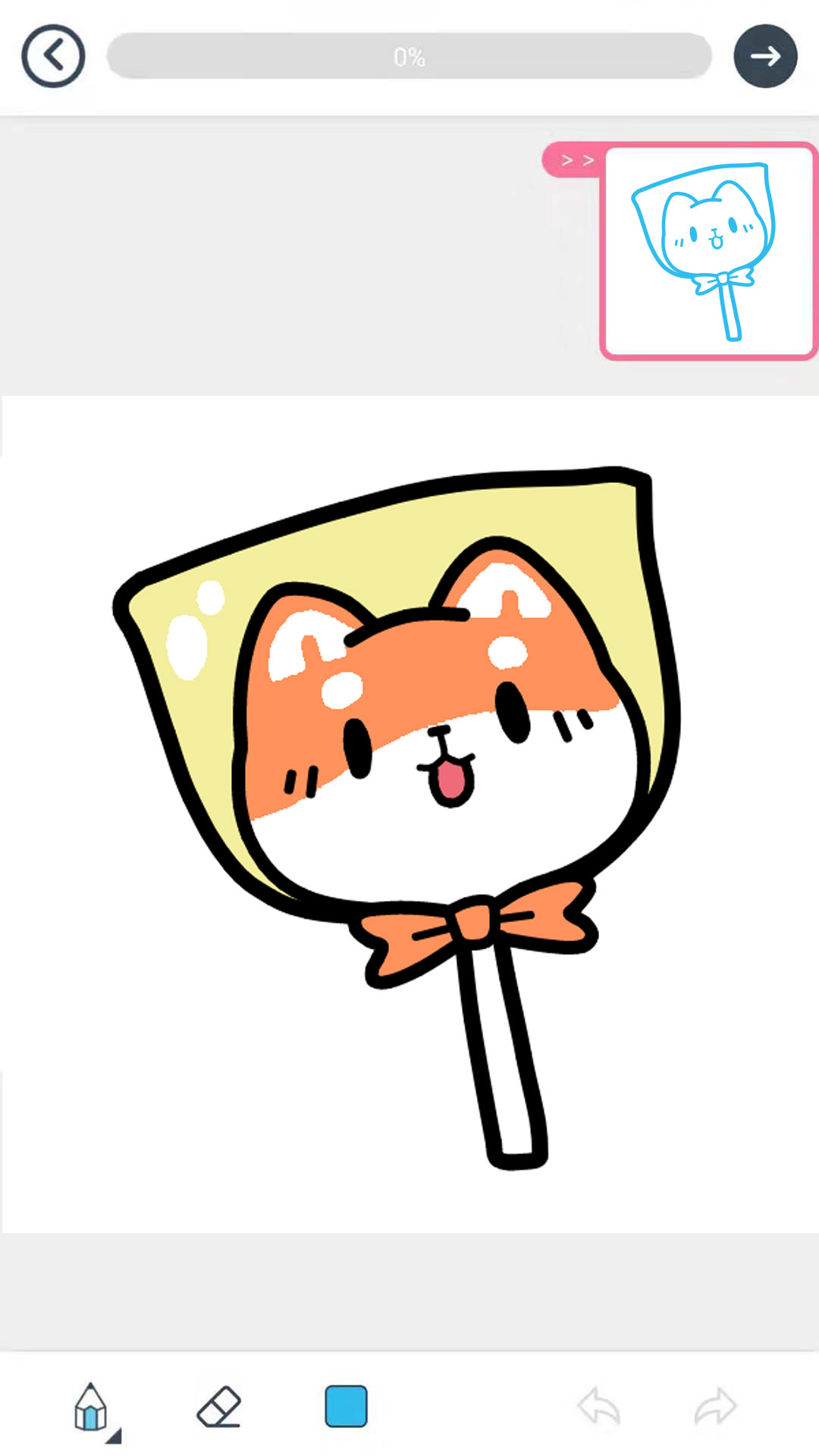 漫芽糖簡筆畫截圖預覽