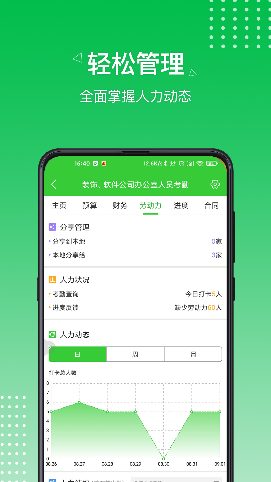 阿筑工程管理v5.2.0截图4