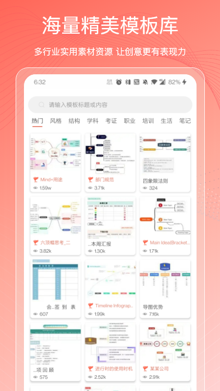 Mind思維導圖截圖預覽