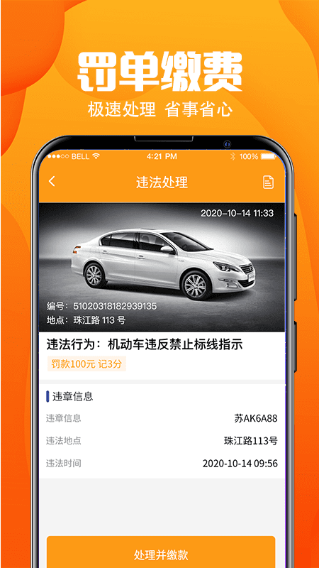 汽車助手違章查詢截圖預(yù)覽