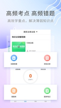期貨從業(yè)資格考試截圖