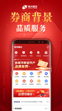 銀河期貨開(kāi)戶交易截圖