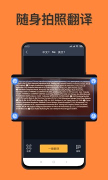 語言翻譯截圖