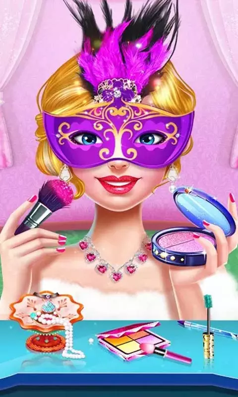 公主舞会-化妆游戏截图4
