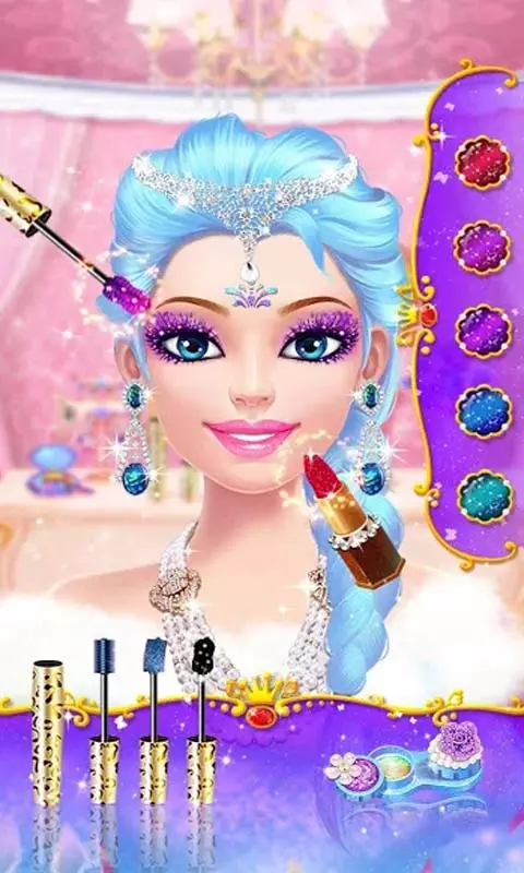 公主舞会-化妆游戏截图2