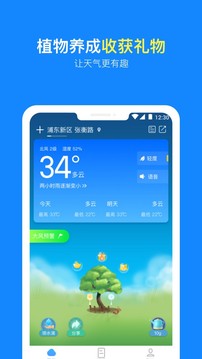 實況天氣預報截圖