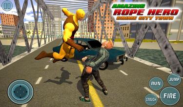 Super Vice Town Rope Hero Crime Simulator截图2