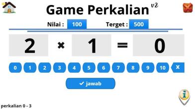 Game Perkalian截图2