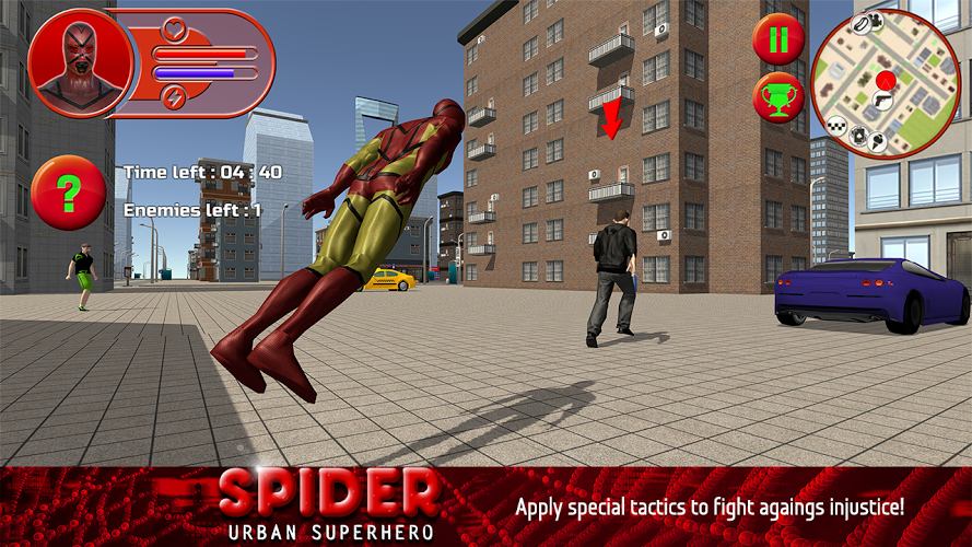 蜘蛛：城市超级英雄截图1