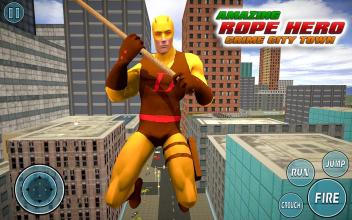 Super Vice Town Rope Hero Crime Simulator截图5