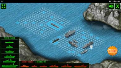 BATTLESHIP WAR GAME  Schiffe versenken  FREE截图2