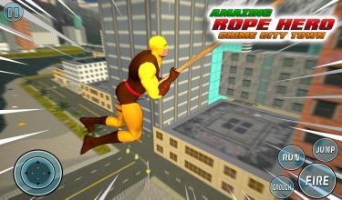 Super Vice Town Rope Hero Crime Simulator截图4